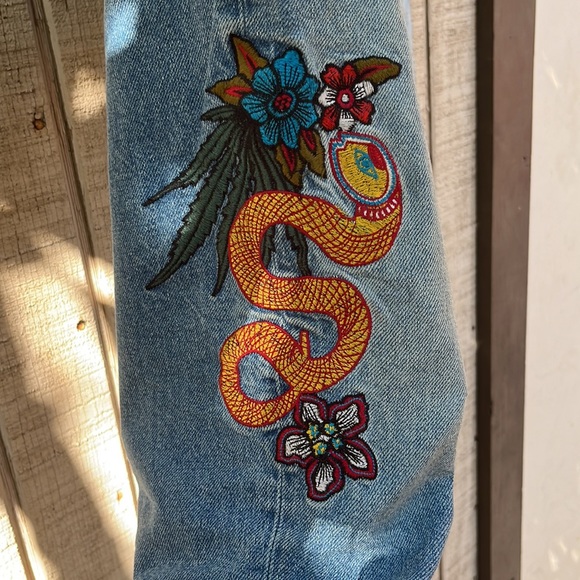 Sandro embroiled festival jeans - Picture 4 of 8